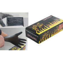 Профессиональные татуировки черная перчатка для художника